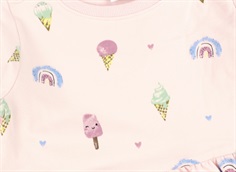 Name It parfait pink is og regnbuer kjole